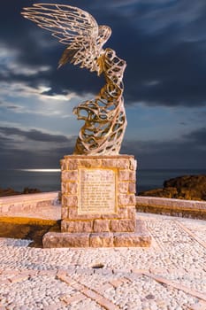 Nike Statue in Giardini Naxos sicily