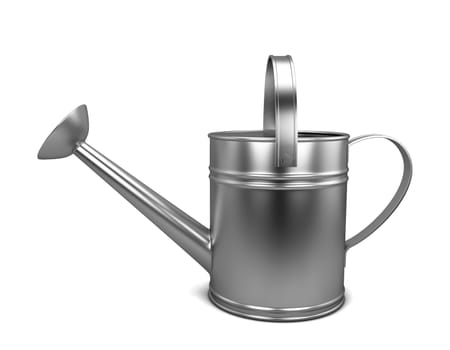 Watering can. 3d illustration isolated on white background
