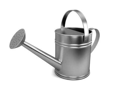Watering can. 3d illustration isolated on white background