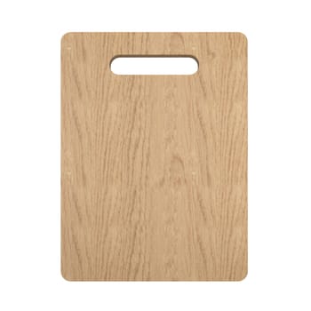 Cutting board. 3d illustration isolated on white background