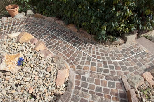 Garden trail  Porphyry,natural stones