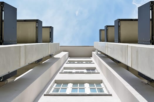 Factory building converted to apartments in Magdeburg