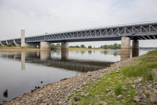 Bridge of the Havel-Elbe Canal over the Elbe near Magdeburg