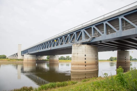 Bridge of the Havel-Elbe Canal over the Elbe near Magdeburg