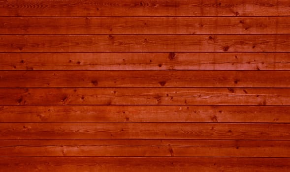 Background of a red wall of boards