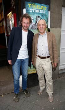 Soeren Hueper and Siegfried W. Kernen ,premiere of the film Toilet Stories