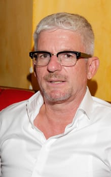 Heinz Strunk , Premiere coverage of TAXI at Abton Kino Hamburg,18.08.2015