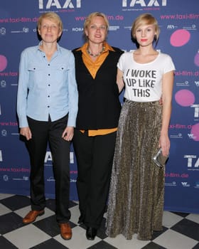 Kerstin Ahlrichs (director) ,Karen Duve (book) ,Rosalie Thomass , Premiere coverage of TAXI at Abton Kino Hamburg,18.08.2015