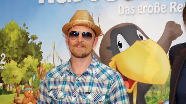 Jan Delay ,  Premiere of The Little Raven Sock 2 at Zeise Kino Hamburg on 16.08.2015