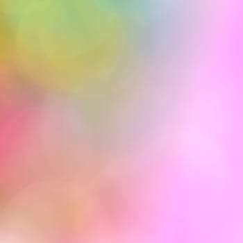 Colorful bokeh abstract background of de-focused lights