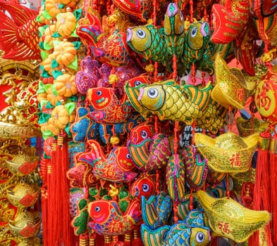 Goodluck item on sale during Chinese New Year