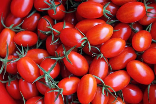 Red tomatoes background (group of tomatoes)