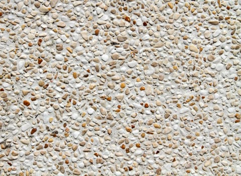 Gravel stone wall background