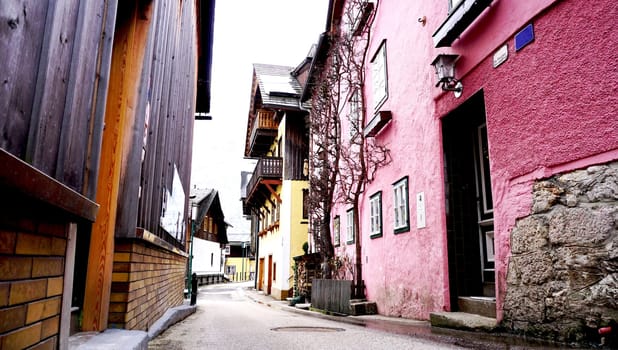 Hallstatt street, Austria