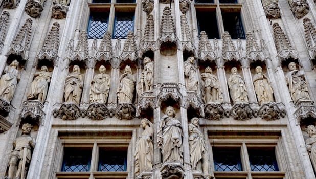 architecture details in Brussels belgium