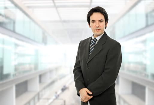 young business man portrait at the office