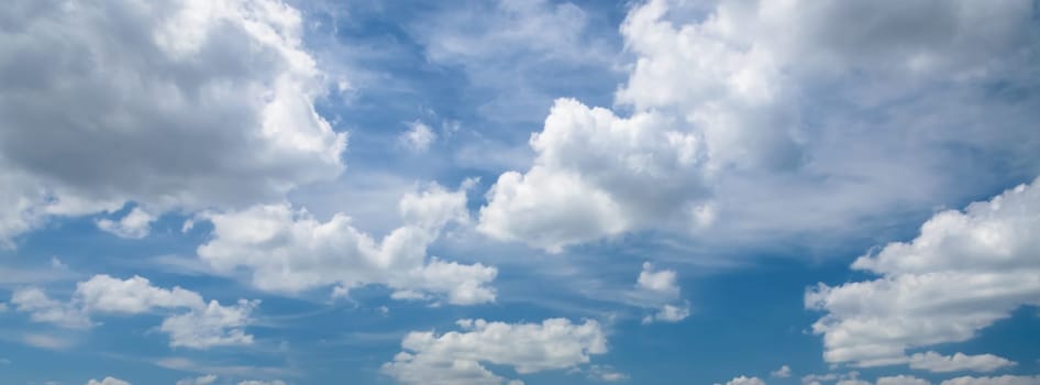 Cloudy blue sky for nature background