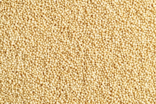 Close-up of raw amaranth grains