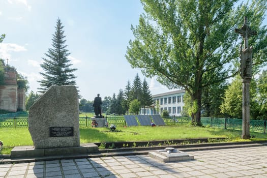 VILLAGE ALEKSEEVKA OF POKROVSKY DISTRICT OF OREL REGION, RUSSIA - JULY 05, 2015