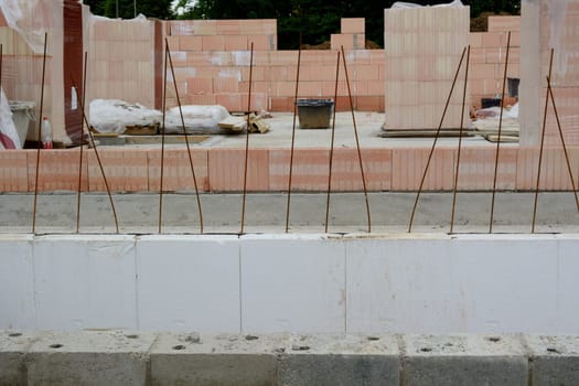 New construction of a house
