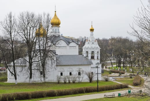 Russian Orthodox church of Pyatnitskaya Church in Sergiev Posad, Russia
