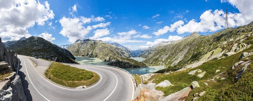 Grimselsee,Grimsel Pass Road,Panoramastraße Oberaar,Canton of Bernese Oberland,Switzerland