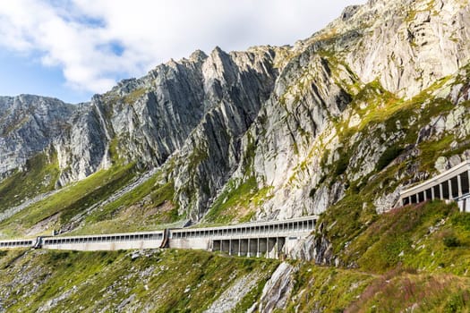 Gotthard Pass,Valle Leventina,Canton of Ticino,Switzerland
