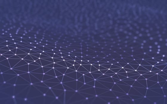 Abstract background in a concept of technology and science.