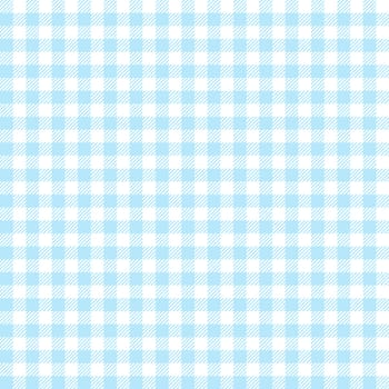 vintage checkered table cloth background colored light blue