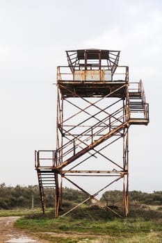 Rusty old watchtower