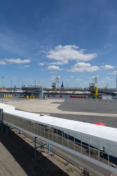 harbour or harbor or port ship