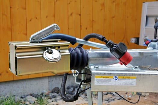 A trailer fuse (trailer lock) on a trailer