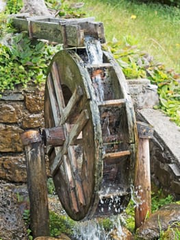 Watermill by the creek
