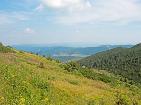 Landscape in the Low Tatras