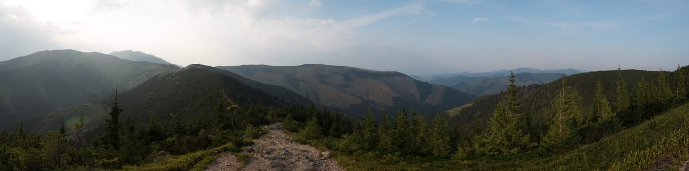 Landscape in the Low Tatras