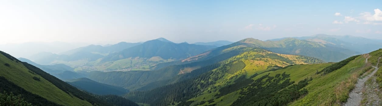 Landscape in the Low Tatras