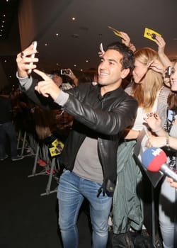 Elyas M ' Barek at the  Fack ju Goehte 2 Cinematour at Cinemaxx Hamburg