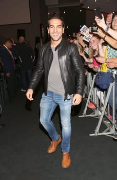 Elyas M ' Barek at the  Fack ju Goehte 2 Cinematour at Cinemaxx Hamburg