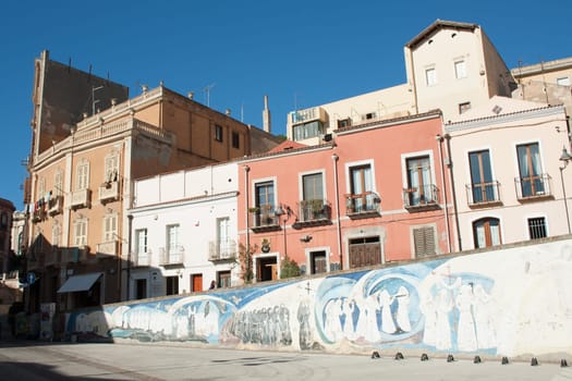 San Giacomo square in Cagliari