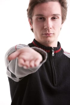 young man asking you to pay for what you get