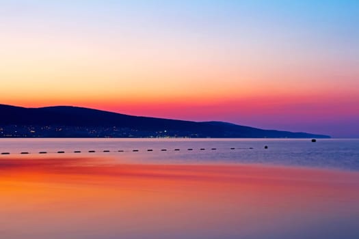sunrise and beach