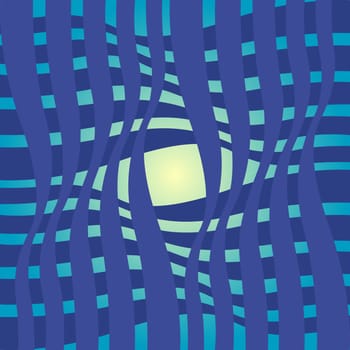 Simple abstract hand drawing vector pattern on gradient background