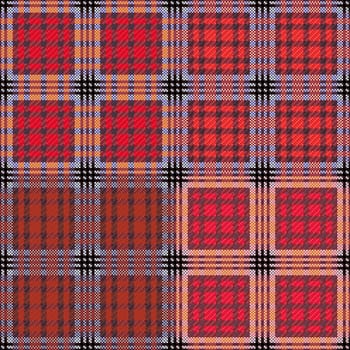Four seamless checkered vector patterns with different tinctures