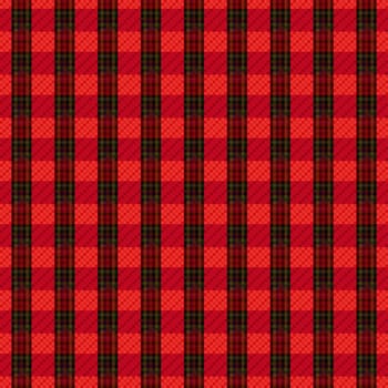 Seamless checkered vector red pattern with dark and bright lines