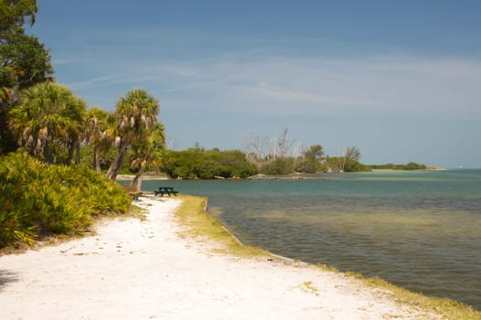 Beach in Fort de Soto Park