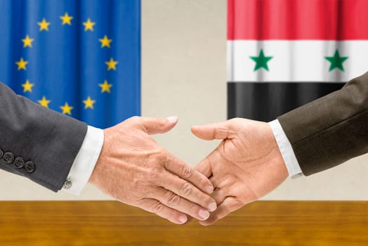 EU and Syrian representatives reach out