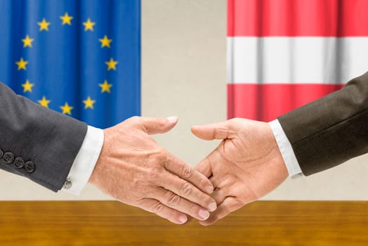 Representatives of the EU and Austria reach out