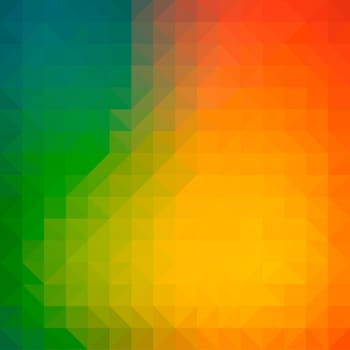 Colorful abstract geometric seamless pattern background with triangles and polygons shapes. Ideal for web and app template, book cover, fabric and wrapping paper design.