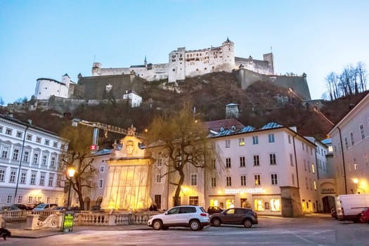 Salzburg, Austria - December 31, 2013