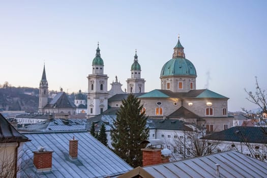 Salzburg, Austria - December 31, 2013